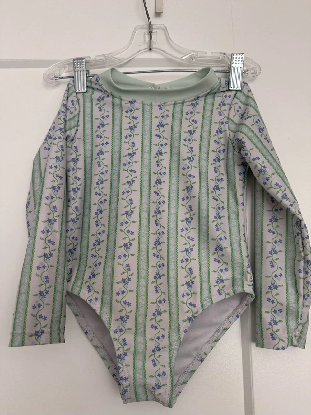 Nicole Miller Floral Print One-Piece Swimsuit | Size 3T